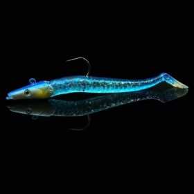 5colors lead head bionic lures (Color: Blue)