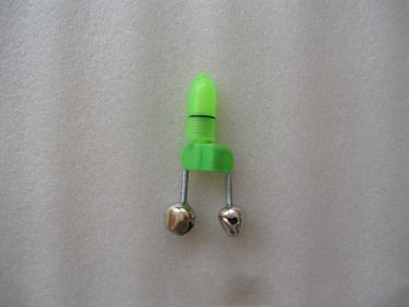 Fishing bells with lights (Color: Green)