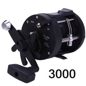 Comairon Automatic Wiring Plastic Fishing Reel (Option: 3000 right hand)