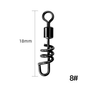 Convenient Swivel Connector Stainless Steel 8-shaped Ring (Option: 8)